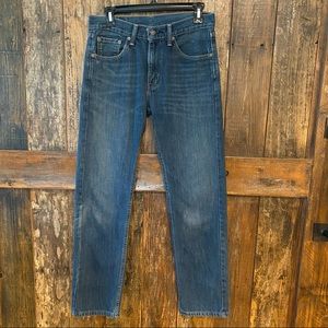 Levi’s Men’s 505 29”x32” Blue Denim Regular Jeans